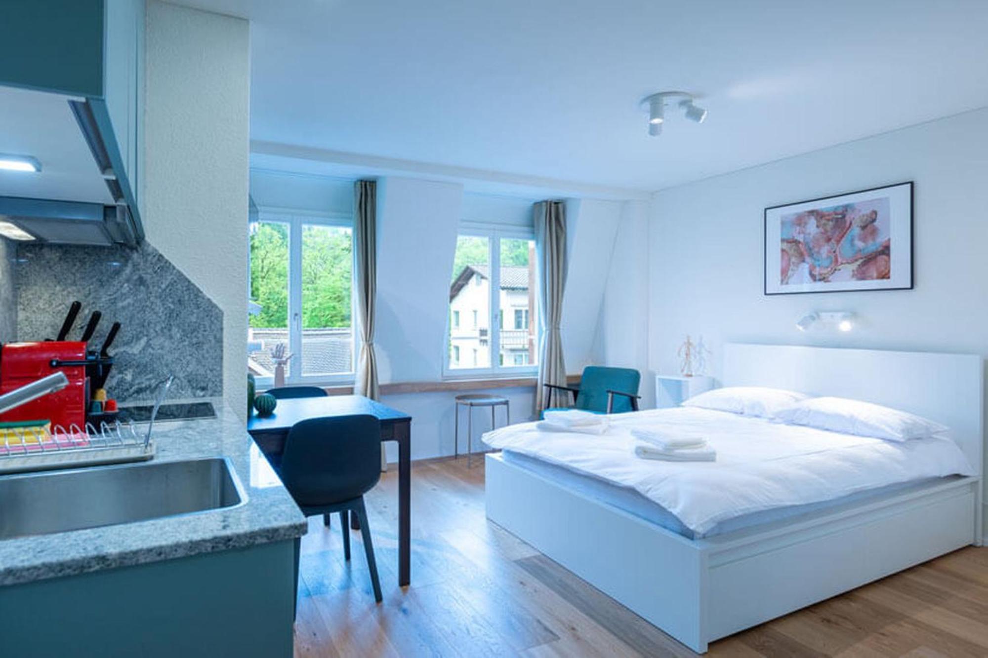 Hitrental Riesbach Apartments Zürich Buitenkant foto